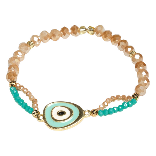 Gaze of Clarity Beaded Bracelet