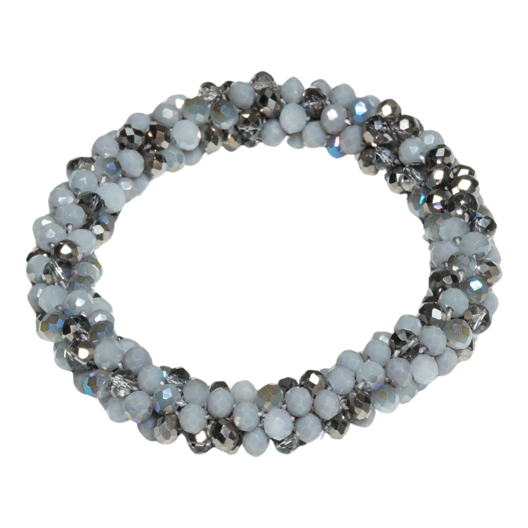 Moonlit Gleam Spiral Bracelet