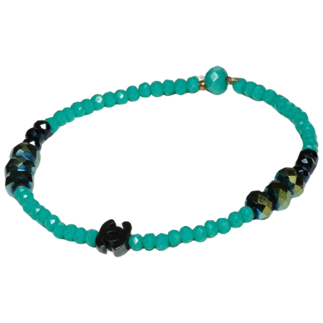 Aqua Reef Rose Bracelet