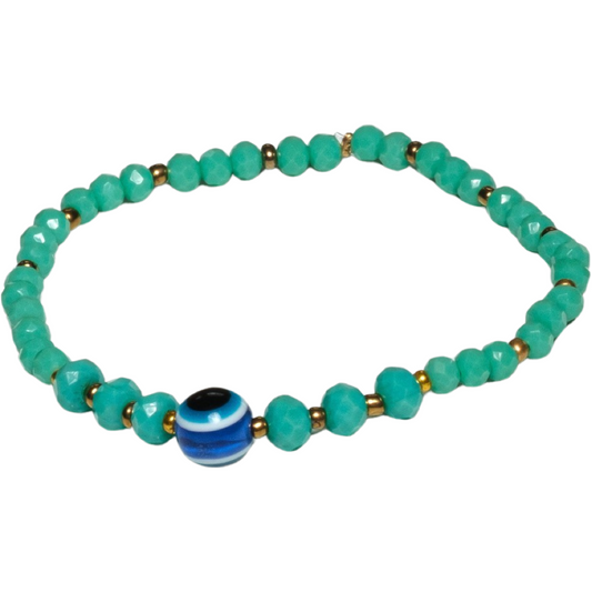 Turquoise Tide Eye Bracelet